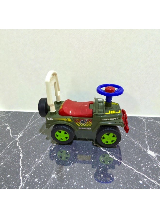 لعبة سيارة الدفع والركوب 2 في 1 للأطفال من عمر 1.5 إلى 3 سنوات - Image 3